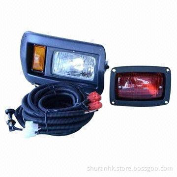 Headlight/Tail Light, 12V Voltage, Made of Plastic Shell
